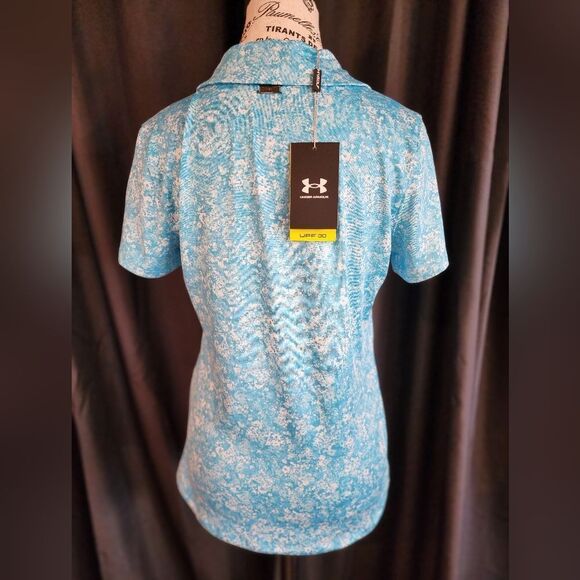 NWT Under Armour Women's Zinger Floret Print Polo - Picture 7 of 10